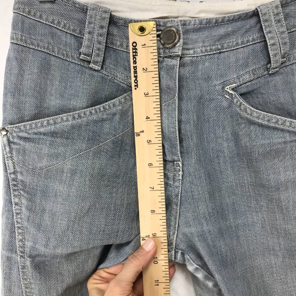 Donoratico by Ding Yong Jeans Womens Small 27 Straight Leg Light Wash RARE - Picture 14 of 15